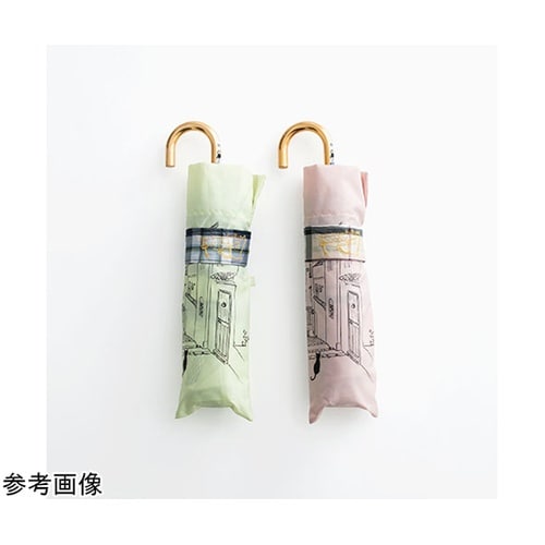 MKN 55cm耐風楽ミニ傘 チェックパ