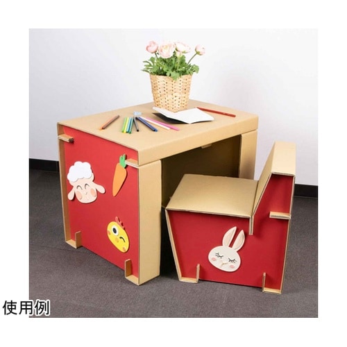 キッズデスクチェアセット コンパクト レ