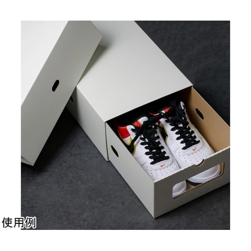 シューズボックス M ホワイト 1セット