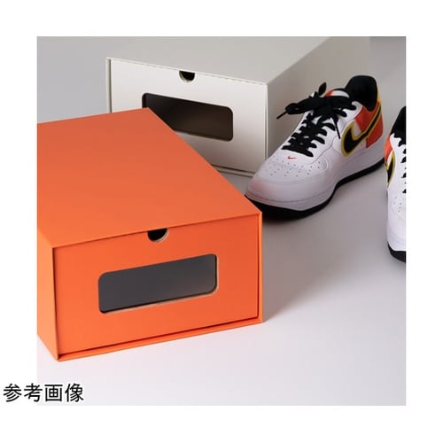シューズボックス M オレンジ 1セット