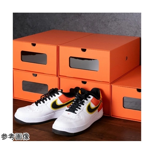 シューズボックス M オレンジ 1セット