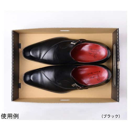 シューズボックス M ブラック 1セット