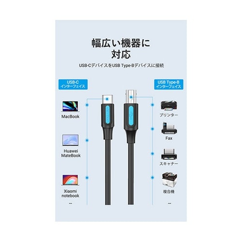 USB 2.0 C Male to B