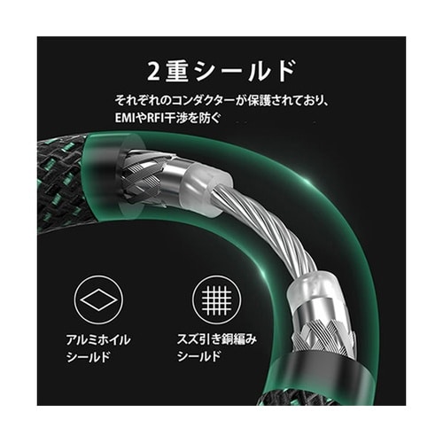 RCA Male to Male 同軸デ