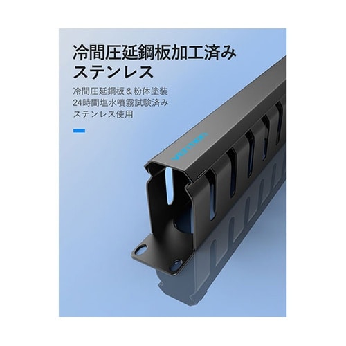 24−port LANケーブルマネージャ