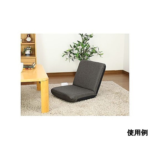 ミニ座椅子 シャンブレークロス BR