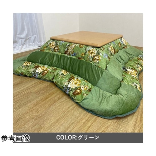 こたつ布団 掛布団 『シフォン』 グリー