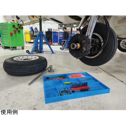 トップ ボックス ツールトレイ ブルー
