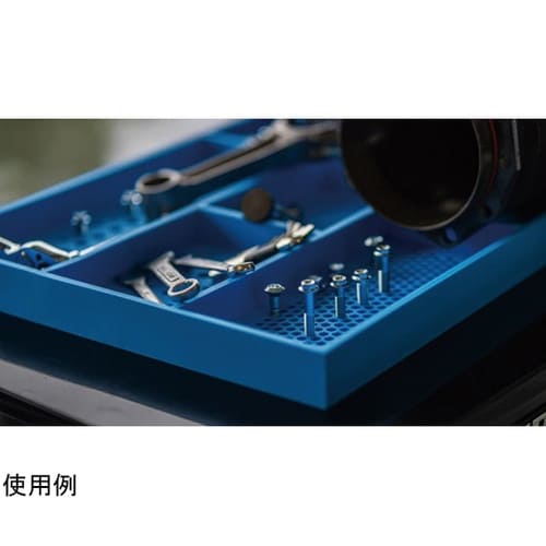 トップ ボックス ツールトレイ ブルー