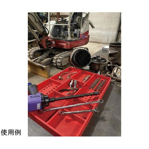 トップ ボックス ツールトレイ レッド