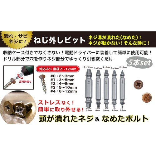 ネジ外しビット DL−YU235