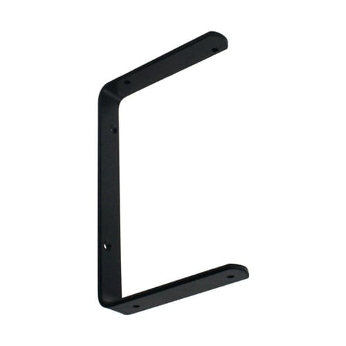 石膏ボードにつく棚受 棚1枚×2段用 黒