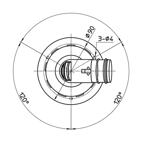 洗濯機排水トラップ 150×110×11