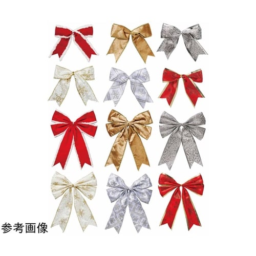 12個 リボンオーナメントセット小 ゴー