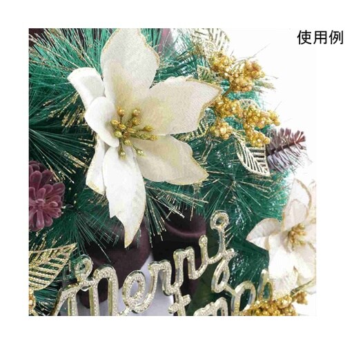40cmクリスマスナチュラルリース ゴー