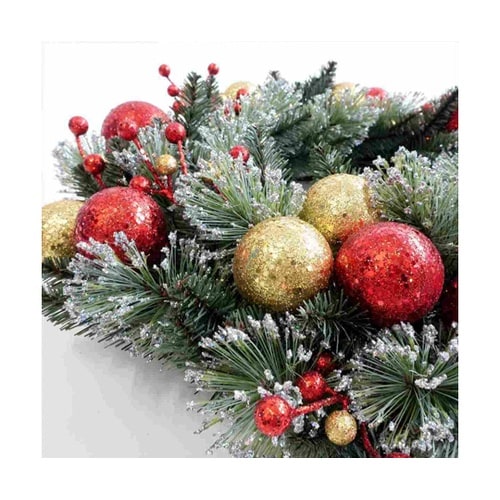 60cmデコレーションクリスマスリース