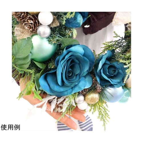 40cmブルーオーナメントボールクリスマ