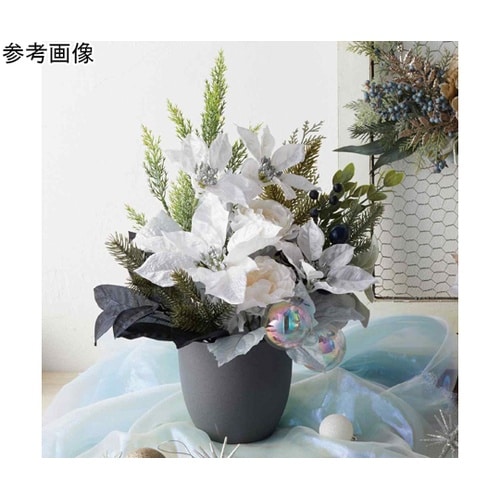 ウィンターポインセチア造花 アレンジ 5