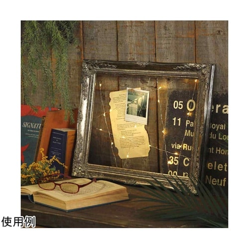 アンティークスタイルフレーム 大 シルバ