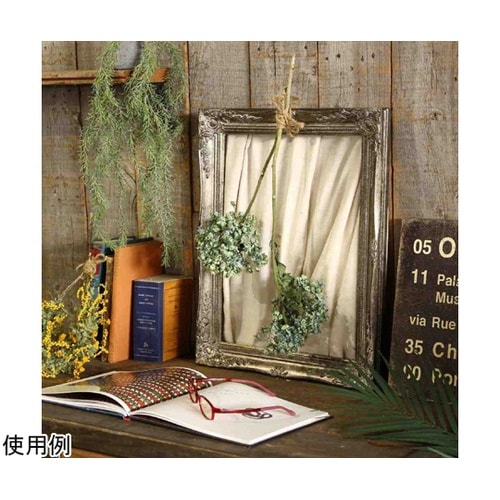 アンティークスタイルフレーム 大 シルバ