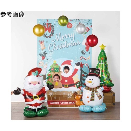 クリスマススタンドバルーン スノーマン