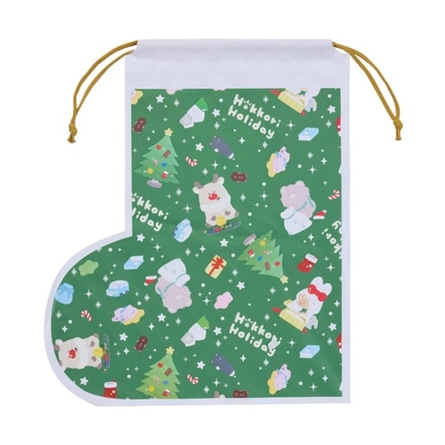 20枚 ブーツ型 巾着ギフトバッグ ほっ