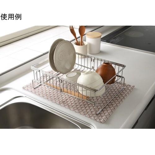 燕三 シンクインオン伸縮水切りかご EM