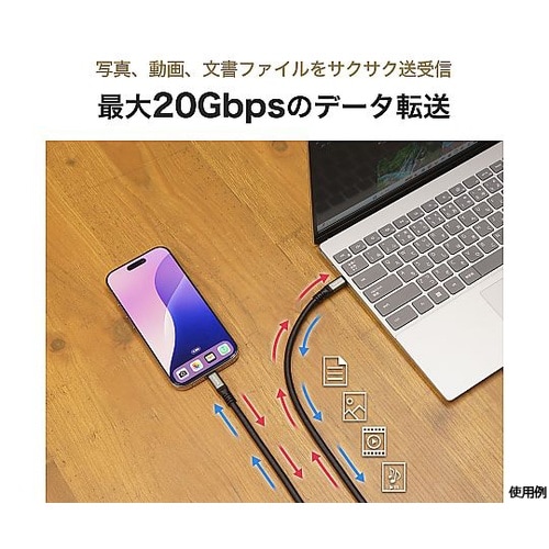 USB Type−Cケーブル 1.5m