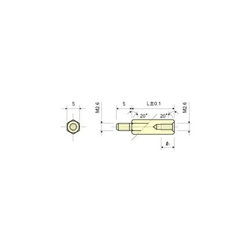 BSB2605E メタルジョイント5mm