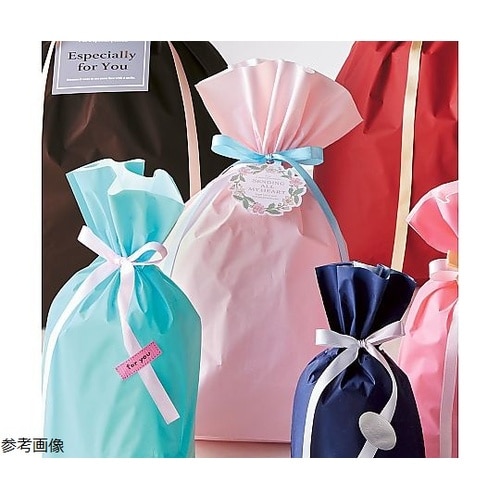 【20枚】梨地リボン付きギフトバッグ パ