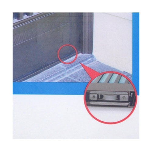 T14B30アルミサッシ取替戸車切込穴型