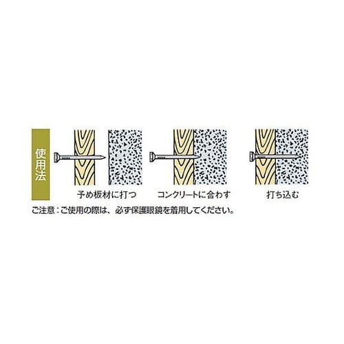 4.5x75mm コンクリート釘(約50