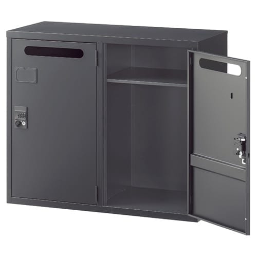 A4判対応書庫ASK ブラック H750