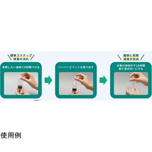 ペーパーピペット(20μL用) 10本入