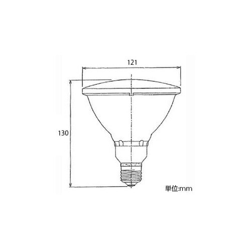 ビームライト 100W形 E26 集光形