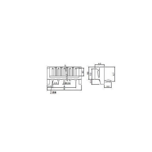EHコネクター 2.5mmピッチ ベース