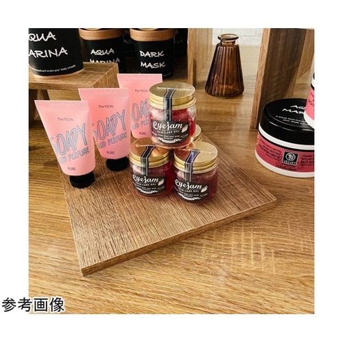 木製ステージ ラスティック柄 20cm角