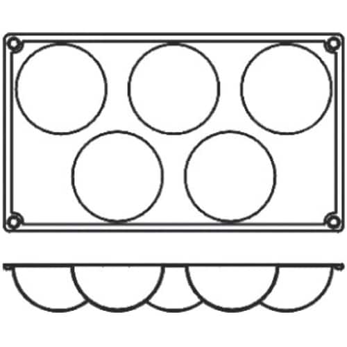 Formaflex 半球 φ80 FR0