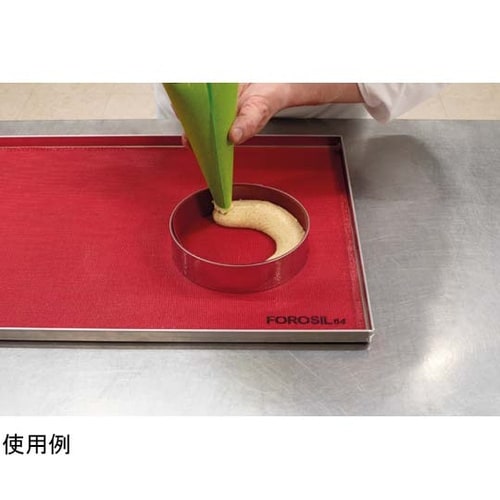 メッシュ シリコンマット 585 x 3