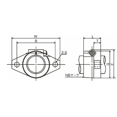 スライドシャフト シャフトサポータ SH