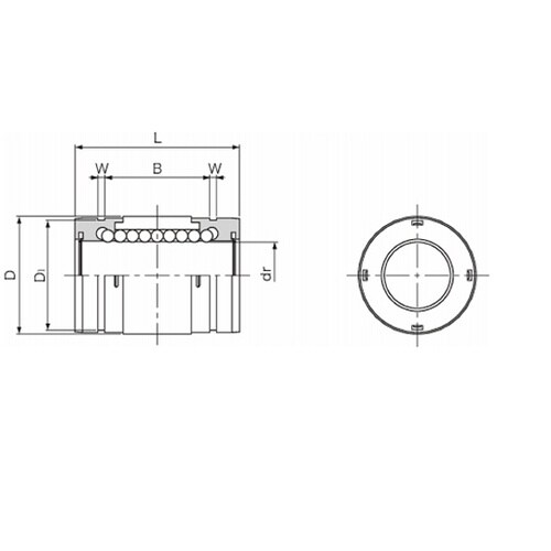 スライドブッシュ シングル形 GM GM