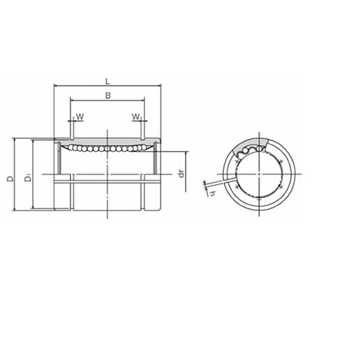 スライドブッシュ(ヨーロッパ仕様)シング