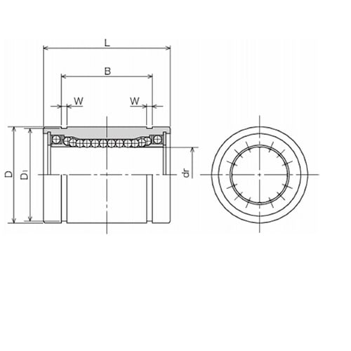スライドロータリーブッシュ SRE形・標