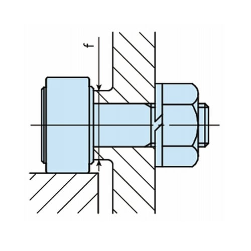 標準カムフォロア CF−B(保持器付き)