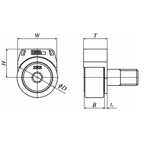 カムフォロア用Cルーブユニット CL6