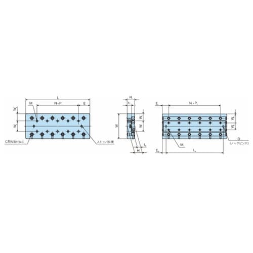 クロスローラウェイユニット CRWU−R