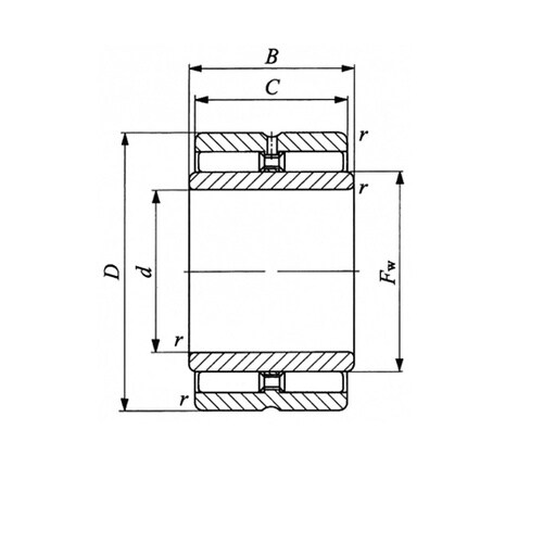 旋削形ニードルベアリング GTR・GTR
