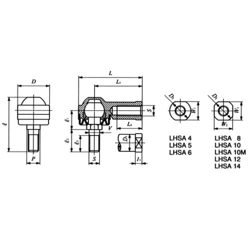エルボール LHSA LHSA10ML