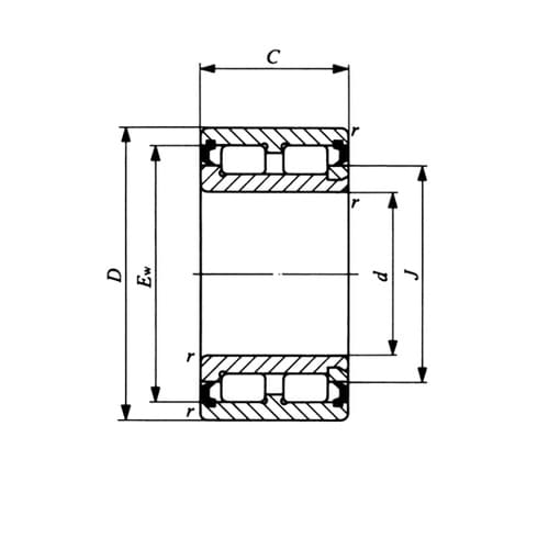 総ころローラベアリング NAG NAG4