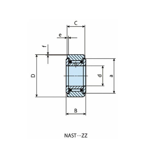 分離形ローラフォロア RNN NAST1